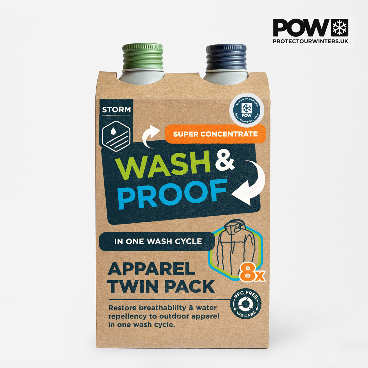 Apparel Wash & Proof Twin Pack x Protect Our Winters UK